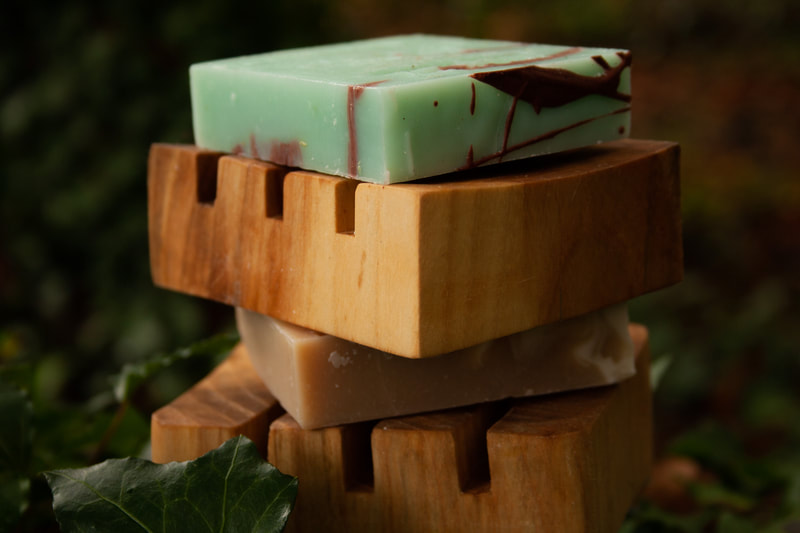Handmade wooden soap dishes, natural, Calzby, Breaking Clouds art & Design. Galway product photography.