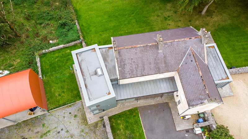 Classes Irish home, renovation, extension, seaside home, contemporary, old and new, Irish architecture, Galway photographer, interior photographer, Irish home, drone photography