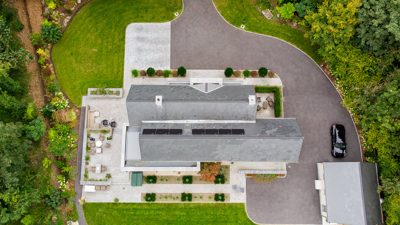 classic design, Irish architecture, renovation, Irish construction, Galway photographer, classic elegance, Irish home, garden design, landscape architecture, drone photography