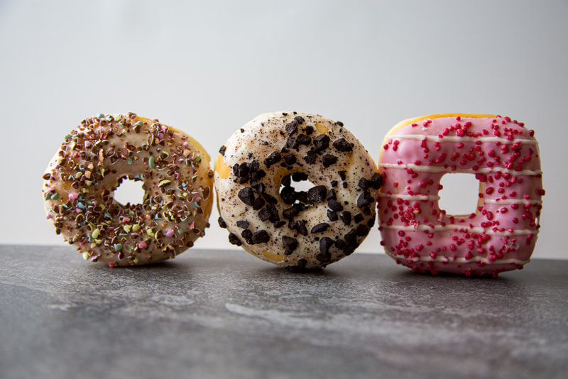 food photography, restaurant photography, donuts, Galway photographer