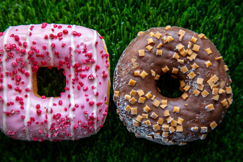 food photography, restaurant photography, donuts, Galway photographer